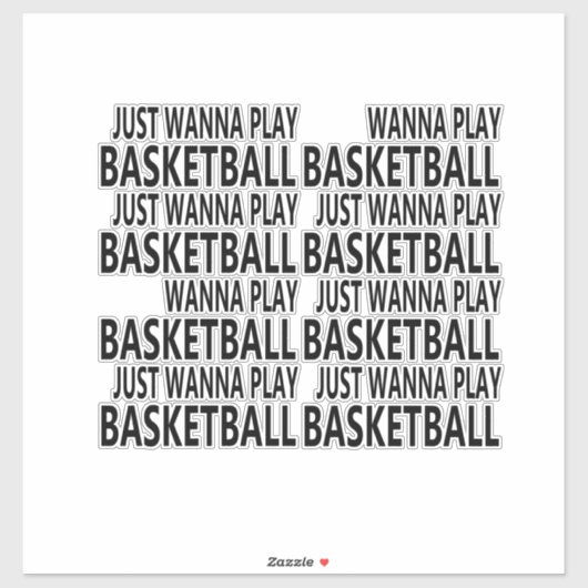 バスケットボール選手に関するおもしろい諺 シール (シート)