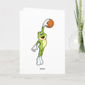 バスケットボール選手のカエルとバスケットボール.PNG カード (裏面)