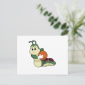 バスケットボール選手のキャタピラ ポストカード (スタンド正面)