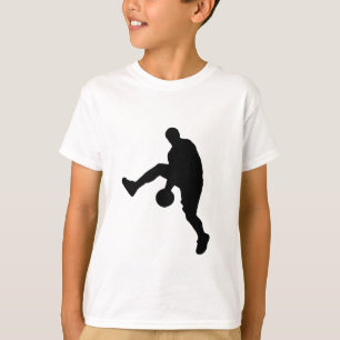 バスケットボール選手のシルエット Tシャツ
