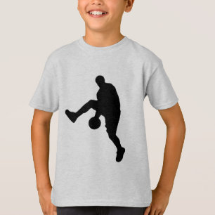 バスケットボール選手のシルエット Tシャツ