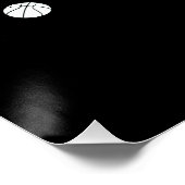 バスケットボール選手のバスケットボール・スポーツ ポスター (コーナー)