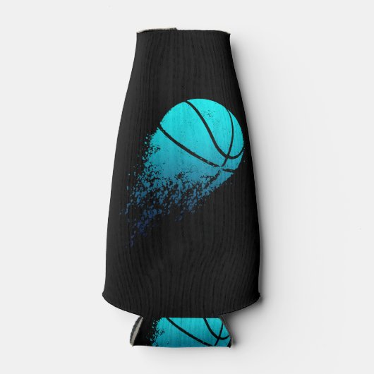 バスケットボール選手のボールファンボールボールスポーツ ボトルクーラー (正面)