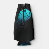 バスケットボール選手のボールファンボールボールスポーツ ボトルクーラー (裏面)