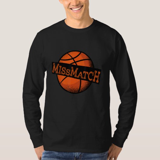 バスケットボール選手の引用 Tシャツ (正面)