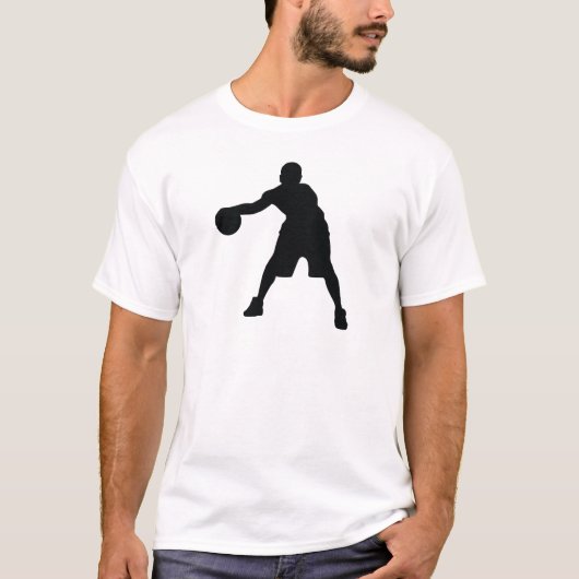 バスケットボール選手のTシャツ Tシャツ (正面)
