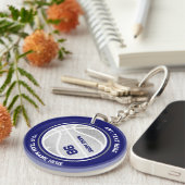 バスケットボール選手スポーツギフトアクリルキーチェーン キーホルダー (正面右)