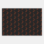 バスケットボール選手スラムシンボロジー ラッピングペーパーシート (正面)