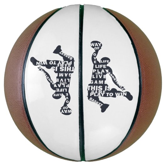 バスケットボール選手スラムダンクとフル体文字 バスケットボール (縦)