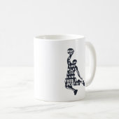 バスケットボール選手スラムダンク コーヒーマグカップ (正面右)