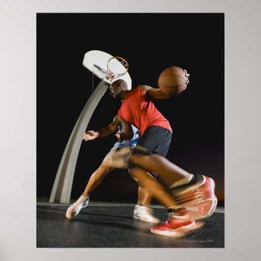 バスケットボール選手2 ポスター (正面)