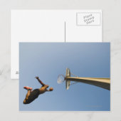 バスケットボール選手2 ポストカード (正面/裏面)