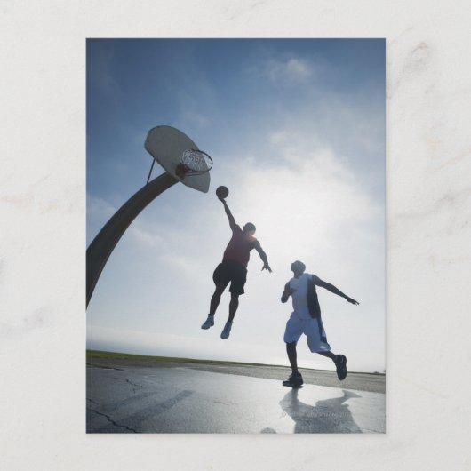 バスケットボール選手5 ポストカード (正面)