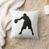 バスケットボール選手 クッション (ブランケット)