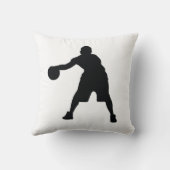 バスケットボール選手 クッション (裏面)