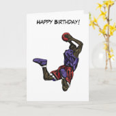 バスケットボール選手 – スラムダンク カード (黄色い花)