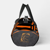 バスケットボール選手，チーム，誕生日ギフト ダッフルバッグ (右)