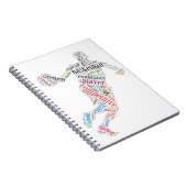 バスケットボール選手 ノートブック (右側)