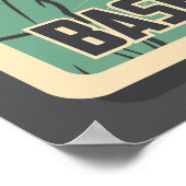 バスケットボール選手 ポスター (角)