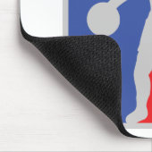 バスケットボール選手 マウスパッド (コーナー)