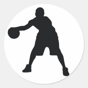 バスケットボール選手 ラウンドシール