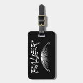 バスケットボール選手 ラゲッジタグ (正面縦)