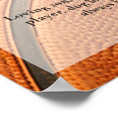 バスケットボール選手　人生最後の記念写真　お別れ ポスター (角)