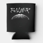 バスケットボール選手 缶クーラー (正面)