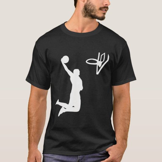 バスケットボール選手 4 Tシャツ (正面)