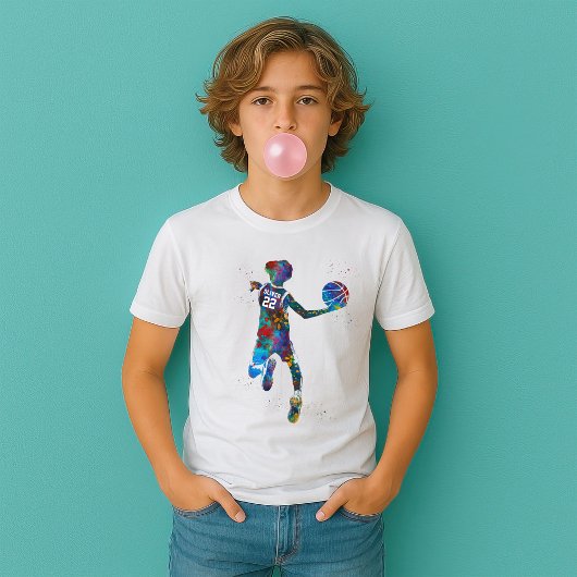 バスケットボール選手 Tシャツ