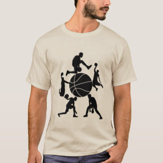 バスケットボール選手Tシャツ Tシャツ