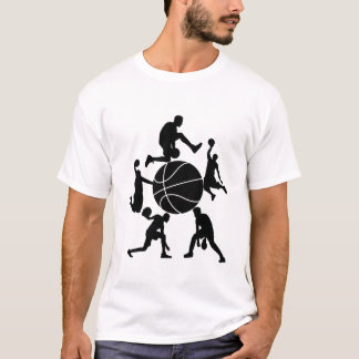 バスケットボール選手Tシャツ Tシャツ