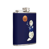 バスケットボール雪だるま フラスク (右)