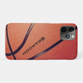 バスケットボール頭が切れるデザイン電話ケース Case-Mate iPhoneケース (裏面(横))