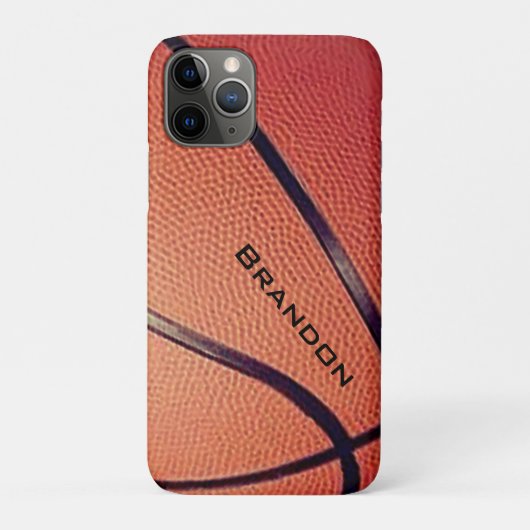 バスケットボール頭が切れるデザイン電話ケース Case-Mate iPhoneケース (裏)