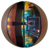 バスケットボール鮮やか バスケットボール (縦)