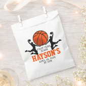 バスケットボール1年連続1回目の誕生日 フェイバーバッグ (クリップ留めされた状態)