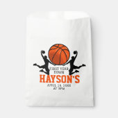 バスケットボール1年連続1回目の誕生日 フェイバーバッグ (正面)