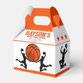 バスケットボール1年連続1回目の誕生日 フェイバーボックス (正面サイド)