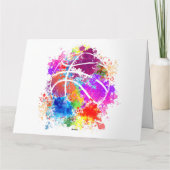 バスケットボール10代の若者ガールズティーンズウィメンズバラーダンク カード (裏面)