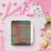 バスケットボール110 ペーパープレート (パーティー)