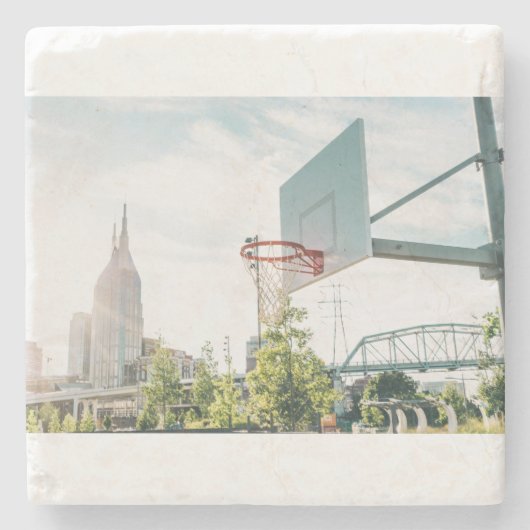 バスケットボール113 ストーンコースター (正面)