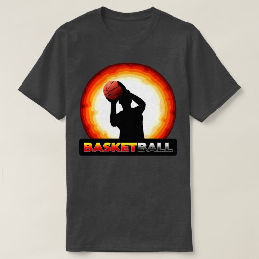 バスケットボール1 Tシャツ (デザイン正面)