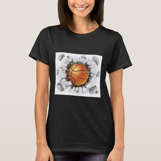 バスケットボール1 Tシャツ (正面)