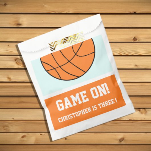 バスケットボール3回目の誕生日 フェイバーバッグ
