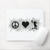 バスケットボール4 マウスパッド (マウス)