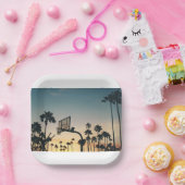 バスケットボール5 ペーパープレート (パーティー)