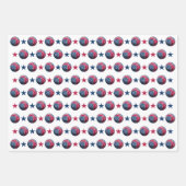 バスケットボール7月4日 ラッピングペーパーシート (正面2)