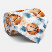 バスケットボール – おもしろいスポーツタイ ネクタイ (ロール)