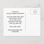 バスケットボール インビテーションポストカード (裏面)